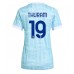 Maillot de foot Juventus Khephren Thuram #19 Extérieur vêtements Femmes 2025-26 Manches Courtes